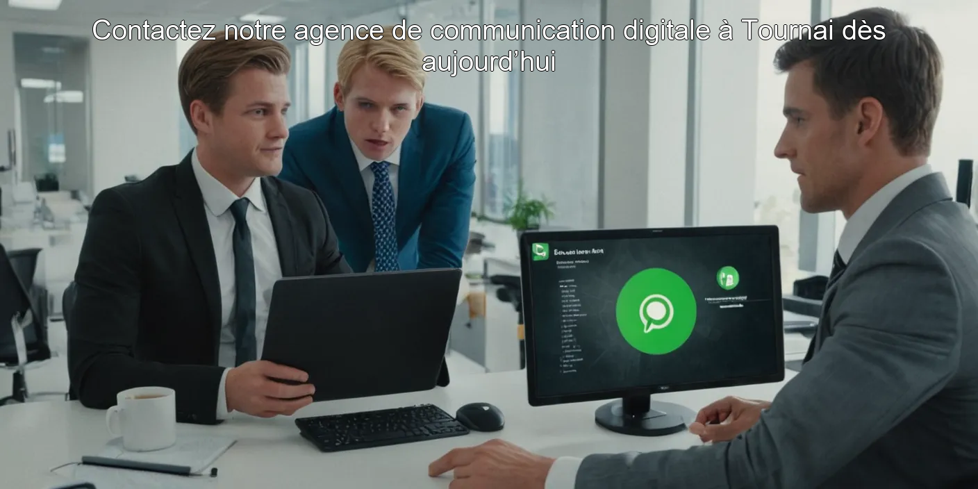 Contactez notre agence de communication digitale à Tournai dès aujourd’hui