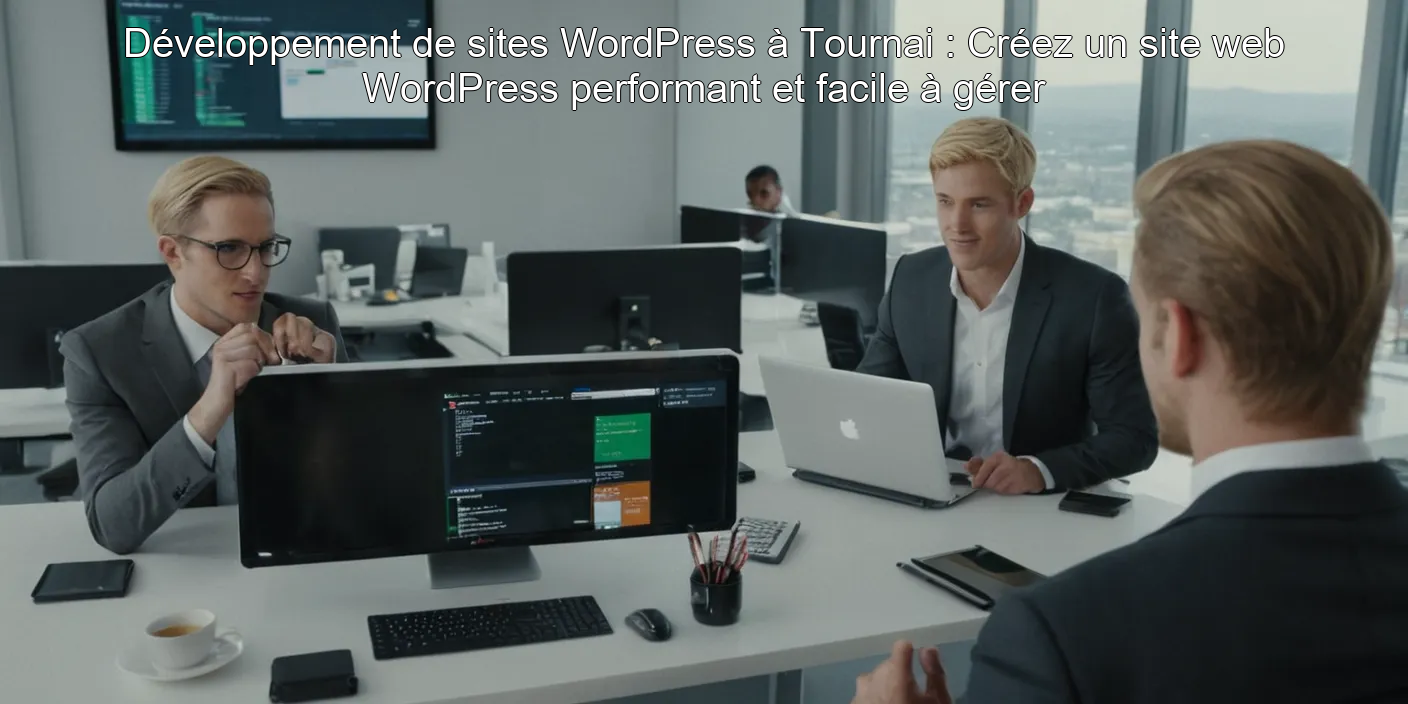 Développement de sites WordPress à Tournai : Créez un site web WordPress performant et facile à gérer