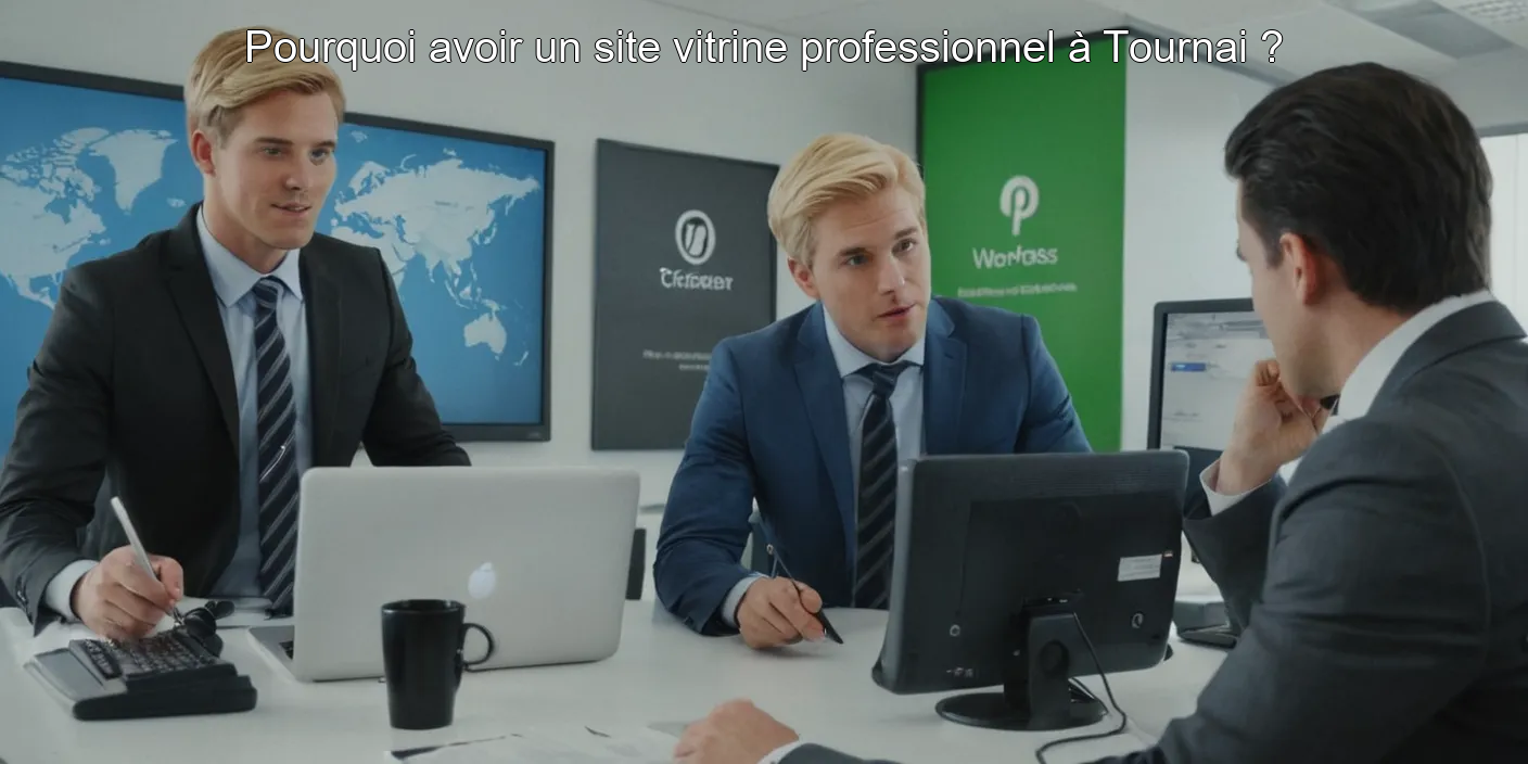 Pourquoi avoir un site vitrine professionnel à Tournai ?