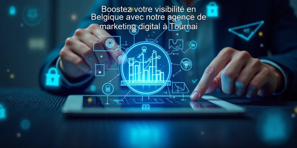 Boostez votre visibilité en Belgique avec notre agence de marketing digital à Tournai