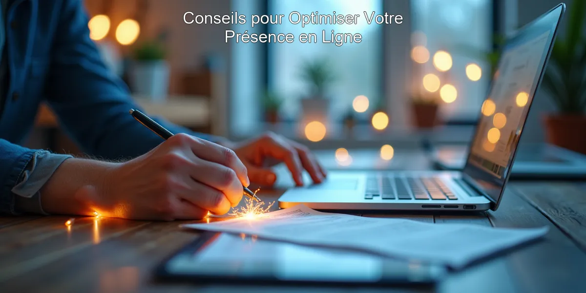 Conseils pour Optimiser Votre Présence en Ligne