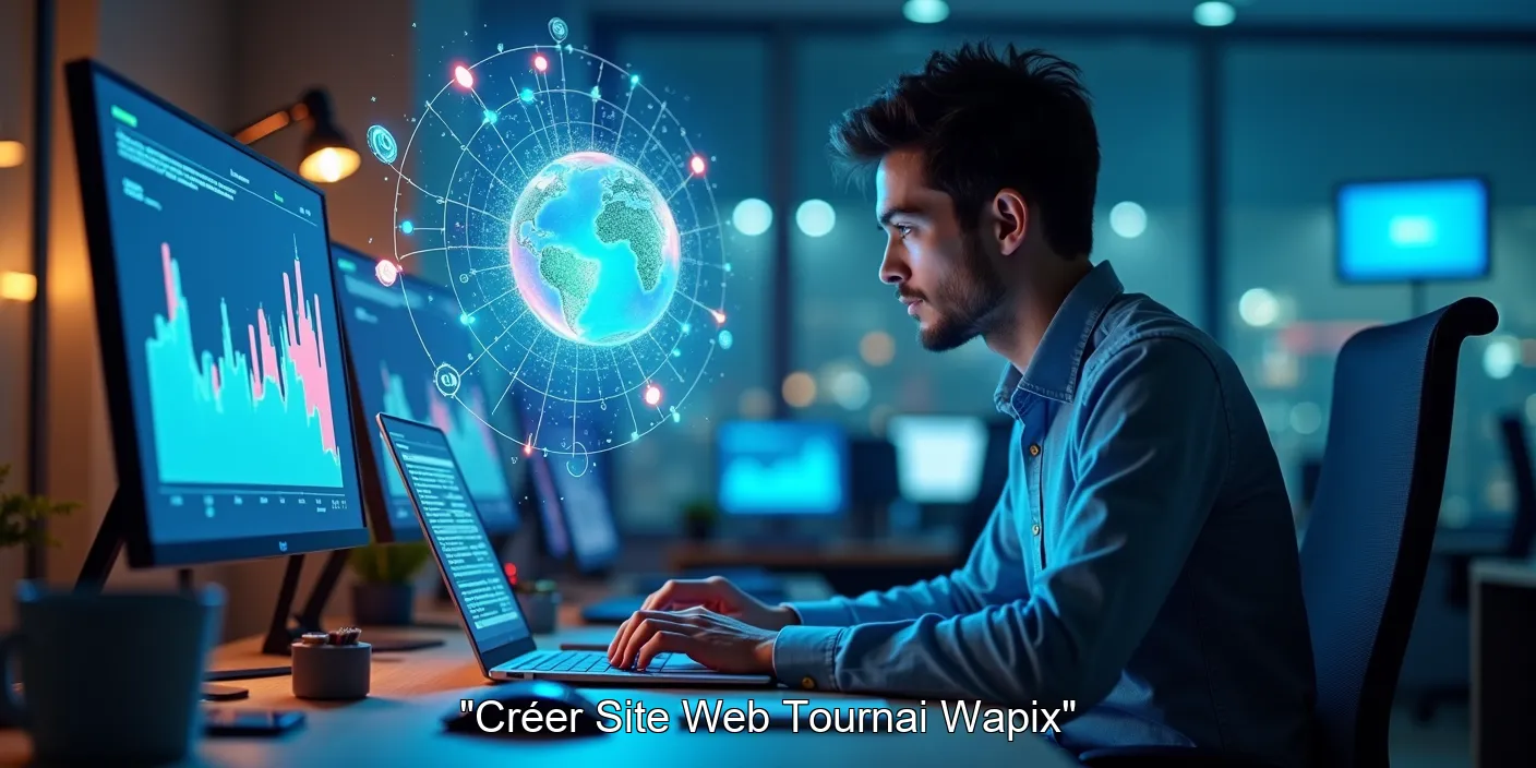 "Créer Site Web Tournai Wapix"