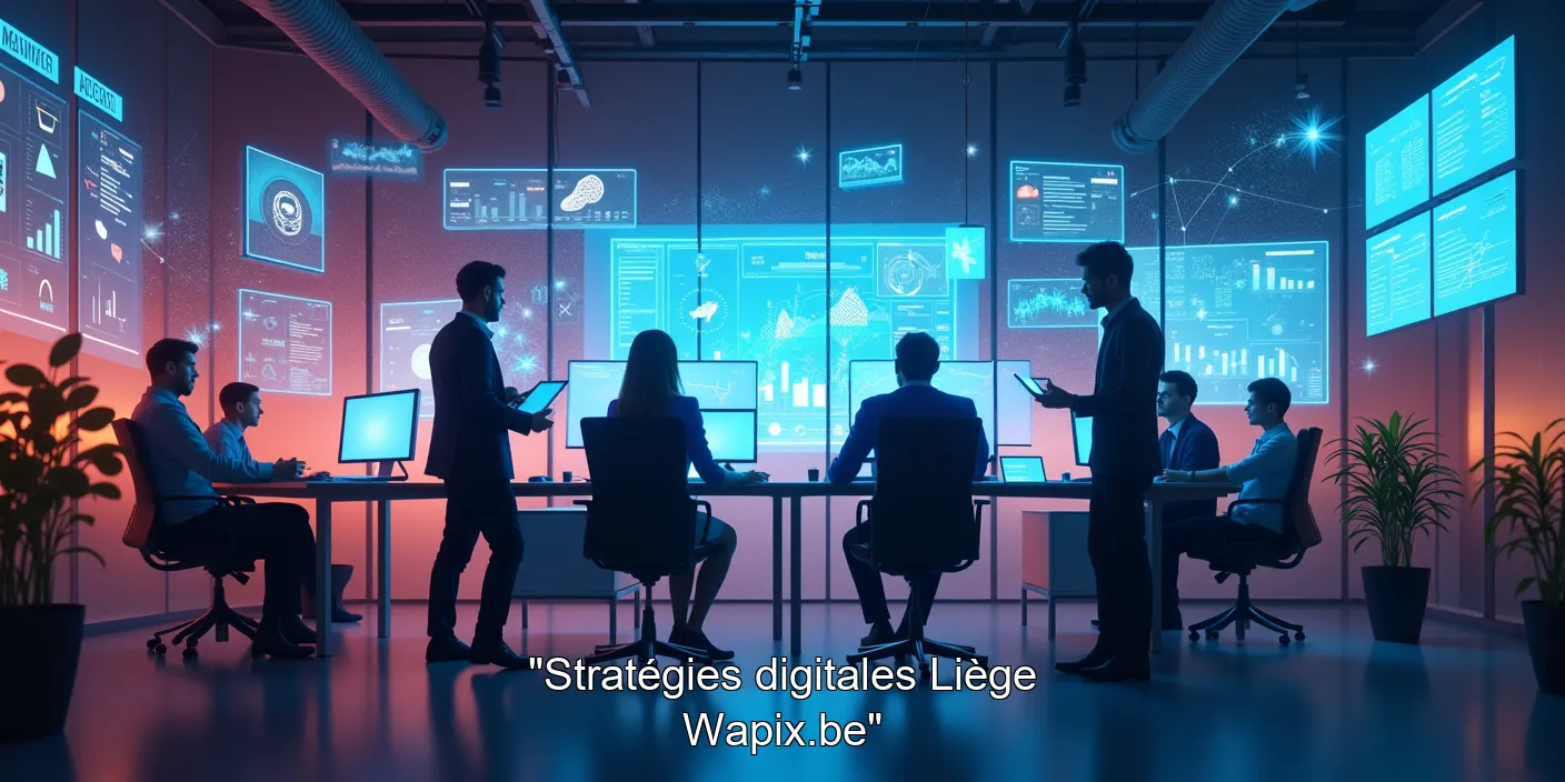 "Stratégies digitales Liège Wapix.be"