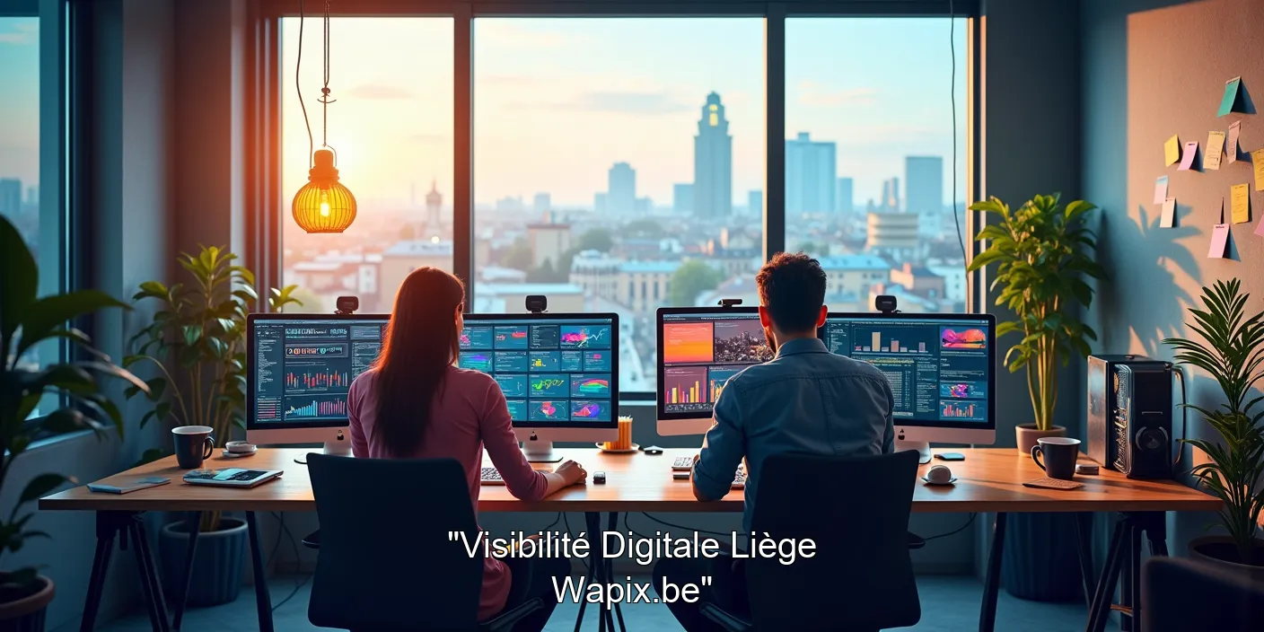 "Visibilité Digitale Liège Wapix.be"