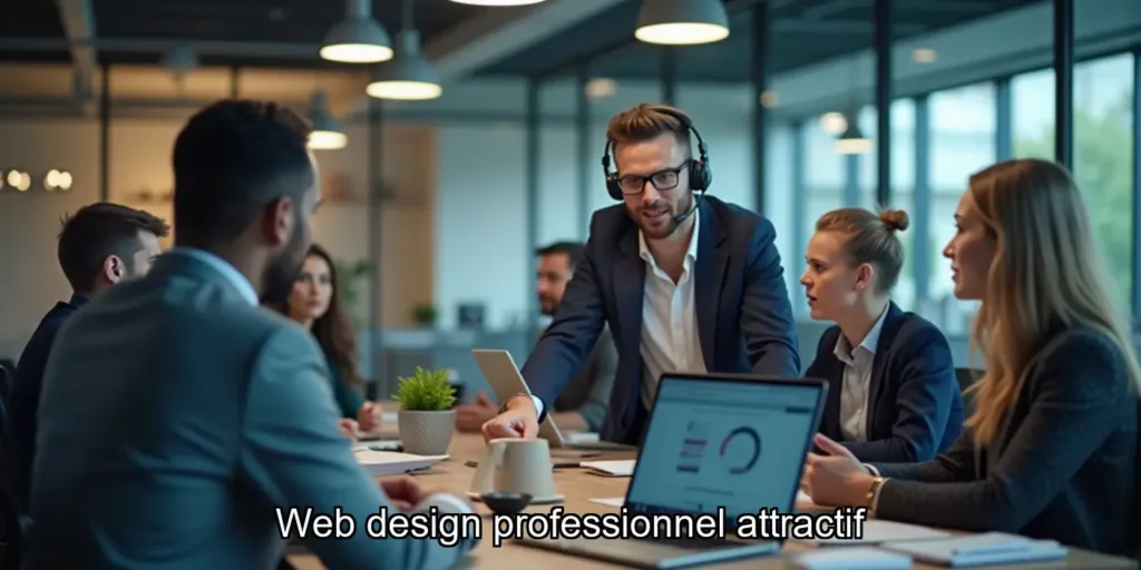 Design web professionnel et attractif