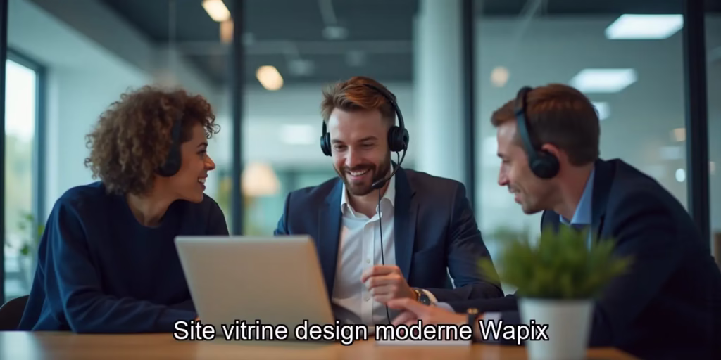 Concevoir un Site Vitrine Qui Captive : L’Art du Design Moderne et Responsive par Wapix.be