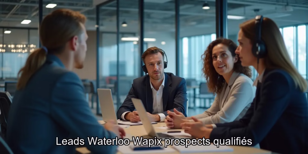 La Génération de Leads à Waterloo : Transformer les Visiteurs en Prospects Qualifiés grâce à Wapix.be